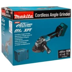 Makita GA016GM201 40 V Max Haakse Slijper 125 Mm -Gereedschapswinkel GA016GM201 C1L1