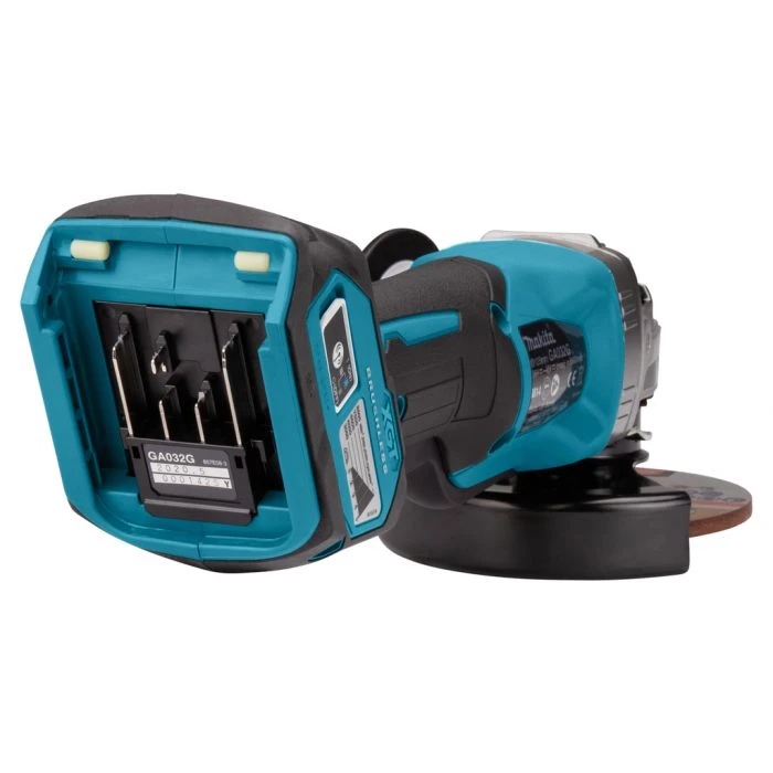 Makita GA032GZ 40 V Max Haakse Slijper 125 Mm 2 Makita GA032GZ 40 V Max Haakse Slijper 125 Mm - Afbeelding 2