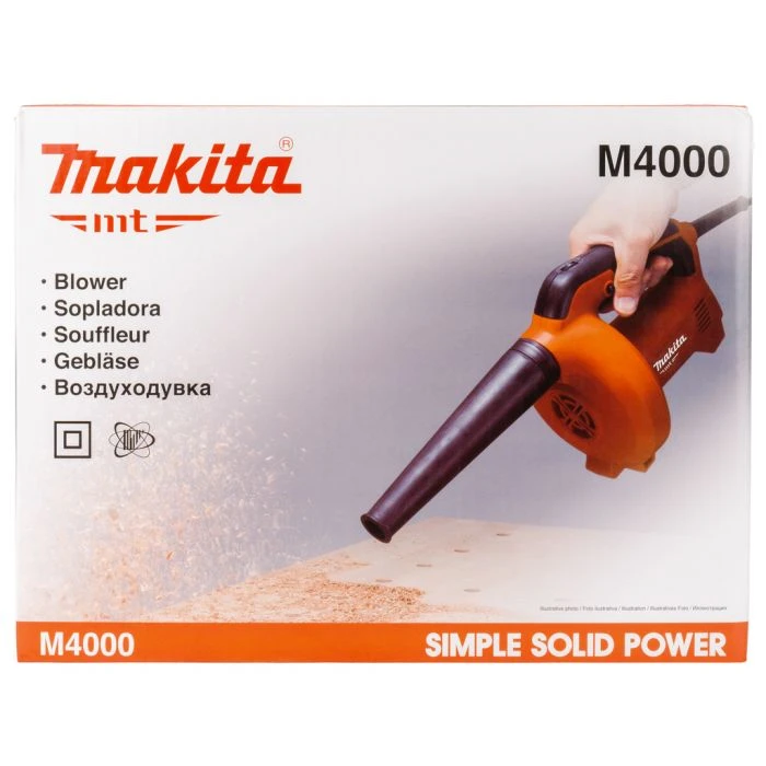 Makita M4000 230 V Blaasmachine 13 Makita M4000 230 V Blaasmachine - Afbeelding 13