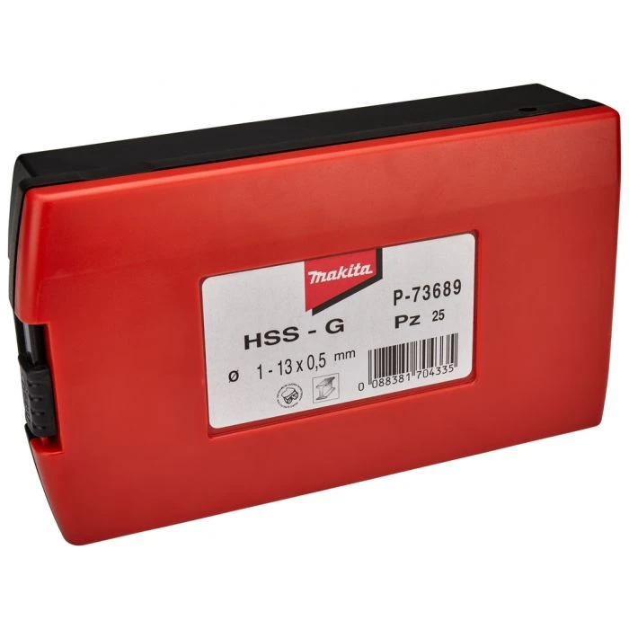 Makita P-73689 Metaalborenset 25-delig 8 Makita P-73689 Metaalborenset 25-delig - Afbeelding 8
