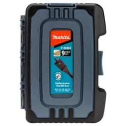 Makita P-80802 Speedborenset 9-delig 1/4" ZK Vorm E -Gereedschapswinkel P 80802 C1N1
