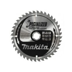 Makita B-09525 Cirkelzaagblad Hout (noest/spijker) -Gereedschapswinkel b 09472 6 1