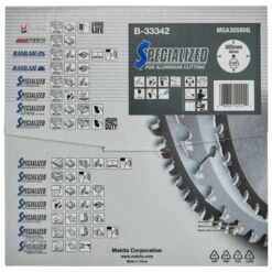 Makita B-33342 Afkortzaagblad Aluminium 23 Makita B-33342 Afkortzaagblad Aluminium -Gereedschapswinkel b 33342 c7n1