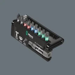 Wera BIT ASSORTIMENT, BIT-CHECK 10 IMPAKTOR 1, 10-DELIG -Gereedschapswinkel bit check 10 impaktor 1 aufstellen tippbild