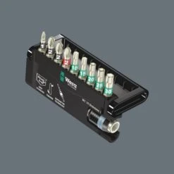 Wera BIT-CHECK 10 STAINLESS 1, 10 -DELIG -Gereedschapswinkel bit check 10 stainless 1 aufstellen tippbild