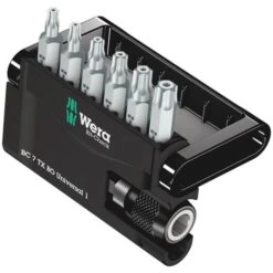 Wera BIT ASSORTIMENT, BIT-CHECK 7 TX BO UNIVERSAL 1, 7 -DELIG
