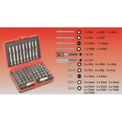CONNEX BITSSET (MAXI VERSIE) 71dlg BOX 9 CONNEX BITSSET (MAXI VERSIE) 71dlg BOX -Gereedschapswinkel coxb973971iha1