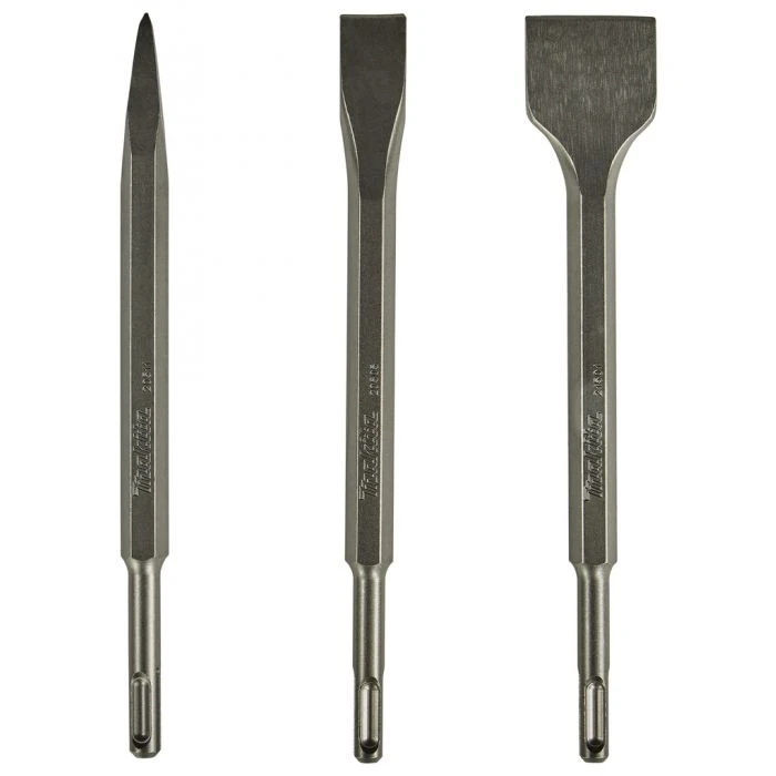 Makita D-71314 Beitelset 3-delig 1 Makita D-71314 Beitelset 3-delig