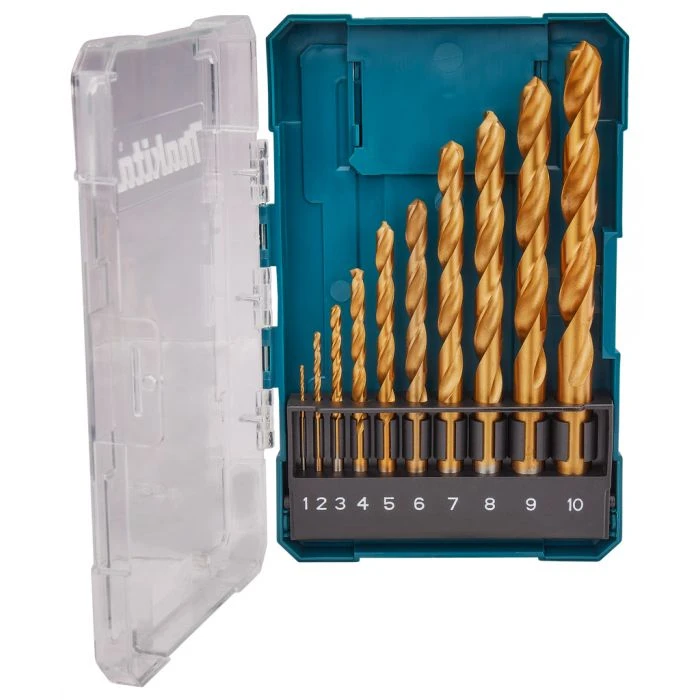 Makita D-72849 Metaalborenset 10-delig 2 Makita D-72849 Metaalborenset 10-delig - Afbeelding 2