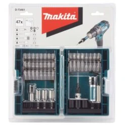 Makita D-73461 Boor-/schroefbitset 47-delig Quad Driver 11 Makita D-73461 Boor-/schroefbitset 47-delig Quad Driver -Gereedschapswinkel d 73461 c1n1 1