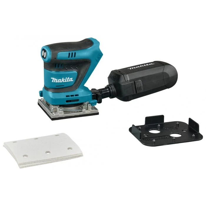 Makita DBO484Z 18 V Handpalm Vlakschuurmachine 2 Makita DBO484Z 18 V Handpalm Vlakschuurmachine - Afbeelding 2