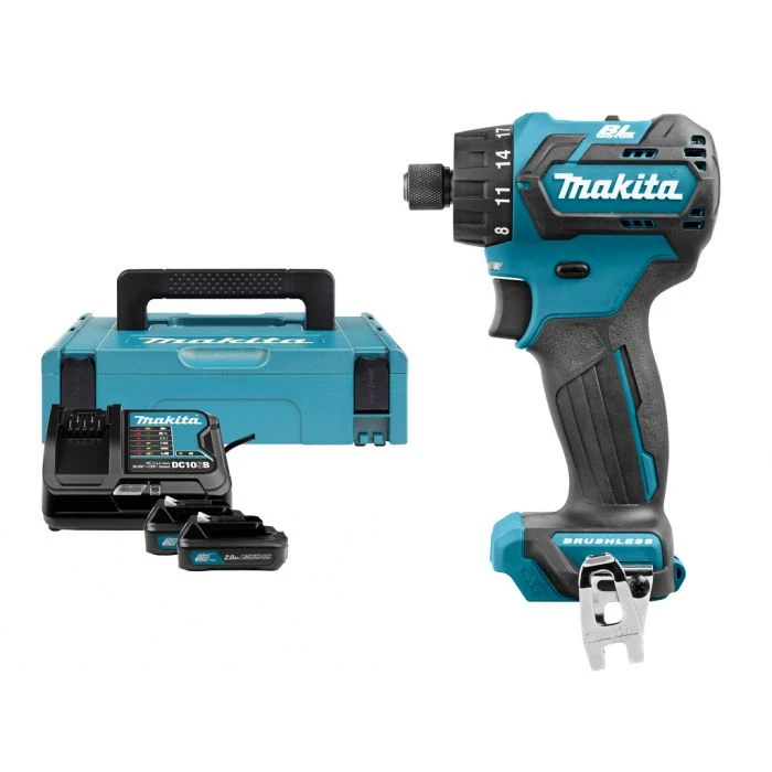 Makita DF032DSAJ 12 V Max Boor-/schroefmachine 7 Makita DF032DSAJ 12 V Max Boor-/schroefmachine - Afbeelding 7