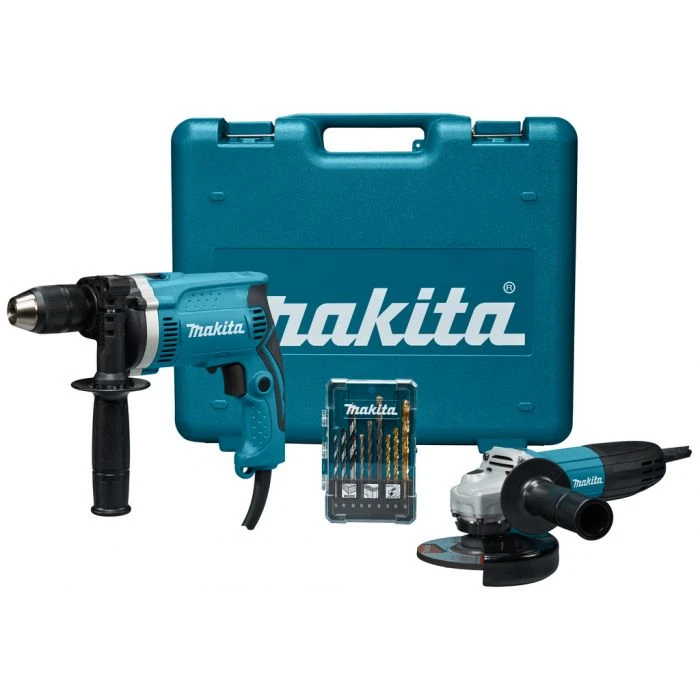 Makita DK0050X1 230 V Combiset (klop)boren En Slijpen 2 Makita DK0050X1 230 V Combiset (klop)boren En Slijpen - Afbeelding 2