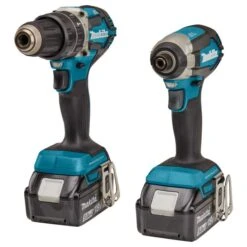 Makita DLX2180TJ1 18 V Combiset Voor Allround (klop)boor- En (slag)schroefklussen 15 Makita DLX2180TJ1 18 V Combiset Voor Allround (klop)boor- En (slag)schroefklussen -Gereedschapswinkel dlx2180tj1 c2r0 s102 1
