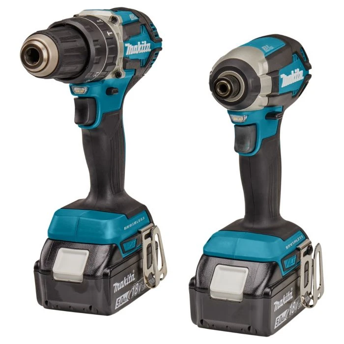Makita DLX2180TJ1 18 V Combiset Voor Allround (klop)boor- En (slag)schroefklussen 8 Makita DLX2180TJ1 18 V Combiset Voor Allround (klop)boor- En (slag)schroefklussen - Afbeelding 8