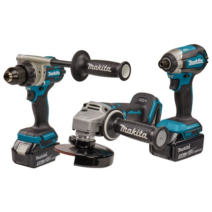 Makita DLX3156TX1 18 V Combiset Boren, (slag)schroeven En Slijpen 6 Makita DLX3156TX1 18 V Combiset Boren, (slag)schroeven En Slijpen - Afbeelding 6