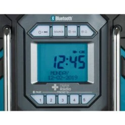 Makita DMR301 Bouwradio FM DAB/DAB+ Bluetooth Met Laadfunctie -Gereedschapswinkel dmr301 f 002 1