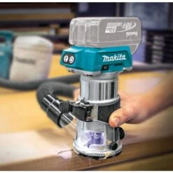 Makita DRT50ZJX2 18 V Boven- En Kantenfrees 34 Makita DRT50ZJX2 18 V Boven- En Kantenfrees -Gereedschapswinkel drt50zjx2 6