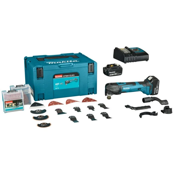 Makita DTM51RTJX3 18 V Multitool 18 Makita DTM51RTJX3 18 V Multitool - Afbeelding 18