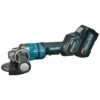 Makita GA050GT101 40 V Max Haakse Slijper 125 Mm