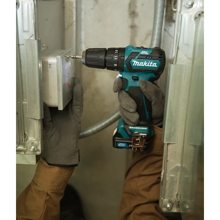 Makita HP332DZJ 12 V Max Klopboor-/schroefmachine 19 Makita HP332DZJ 12 V Max Klopboor-/schroefmachine - Afbeelding 19