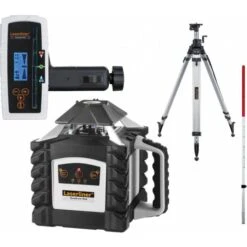 Laserliner Quadrum 410 S Set Met Spindelstatief 260 Cm En Fleximeetlat