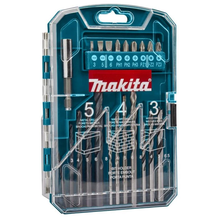 Makita P-44002 Boor-/schroefbitset 22-delig 4 Makita P-44002 Boor-/schroefbitset 22-delig - Afbeelding 4