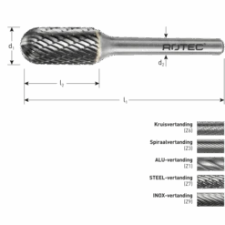 ROTEC 10 DLG. SET STIFTFREZEN 12 ROTEC 10 DLG. SET STIFTFREZEN -Gereedschapswinkel sgr 432 nl lv5 model c
