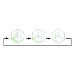 Makita SK105GDZ Kruislijn Laser Groen -Gereedschapswinkel sk105gd m 001