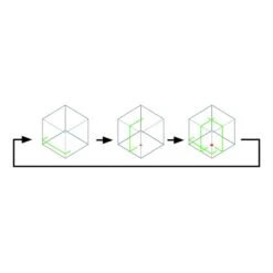 Makita SK20GDZ 12 V Max Multilijn Laser Groen -Gereedschapswinkel sk20gd m 001