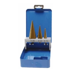 Makita HSS Stappenboorset 3-delig Tin Gecoat